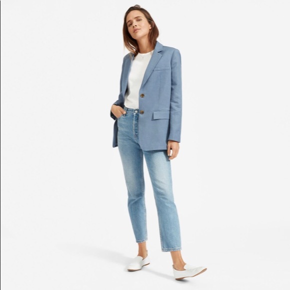ISO Everlane Cotton-Linen Blazer - Picture 2 of 2